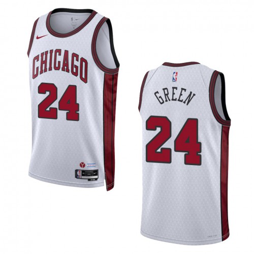 Raptors White Chicago Bulls #24 Nike Jersey - Great Value Game Day Wear