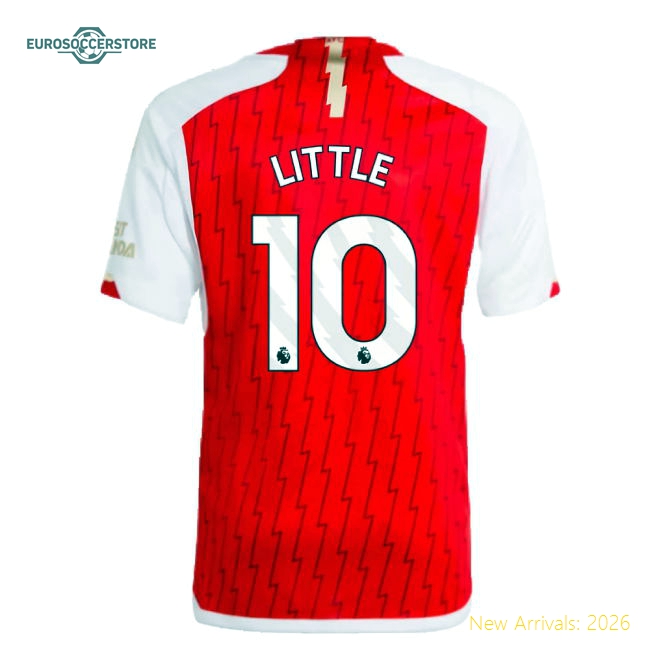 Child-friendly Arsenal Kids Little Jersey 2023-2024 Machine-washable