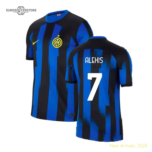 Supporter Fan-Favorite 2023-2024 Inter Milan Home Shirt (Alexis 7)