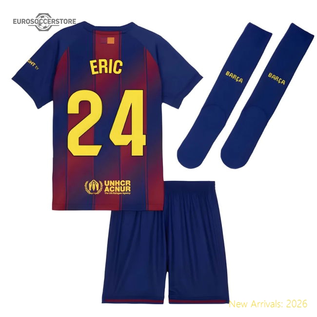 2025-2026 Blaugrana Home Mini Kit (eric 24) - Concept Creation
