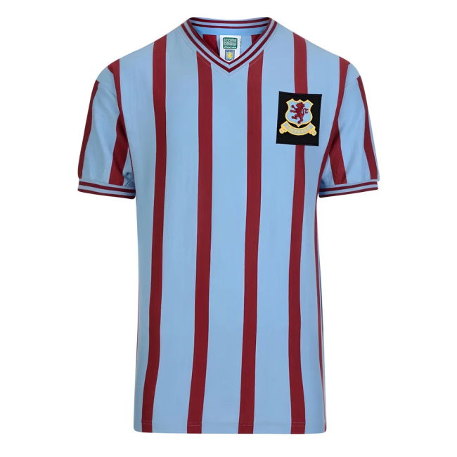 1957 Aston Villa genuine Third Shirt - Adults | genuine