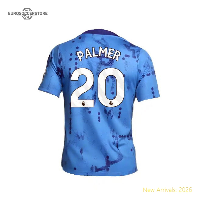 Official 2024-2025 Chelsea Academy Pro Pre-match Shirt (blue) (palmer
