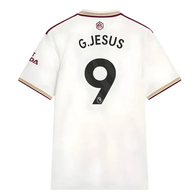 2025-2026 Arsenal Third Shirt (G.Jesus 9) (Collector's Item)