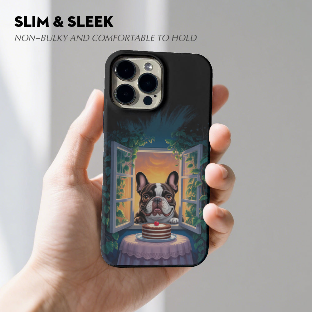 Pet-Lover Willow - Dual-layer Iphone Case for Casual Outings Durable