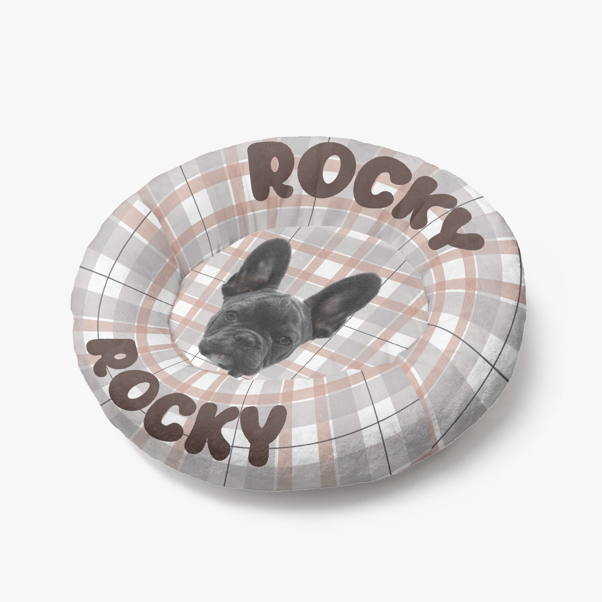 Donut Bed For French Bulldogs For Frenchie Pups | Safe For Paws