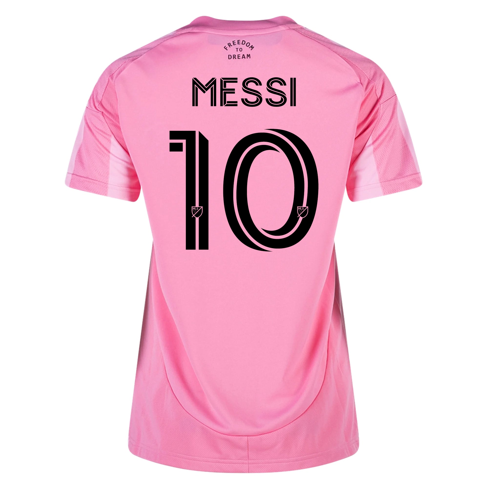 Messi Womens Inter Miami CF Home Soccer Jersey 25/26 Easy Pink