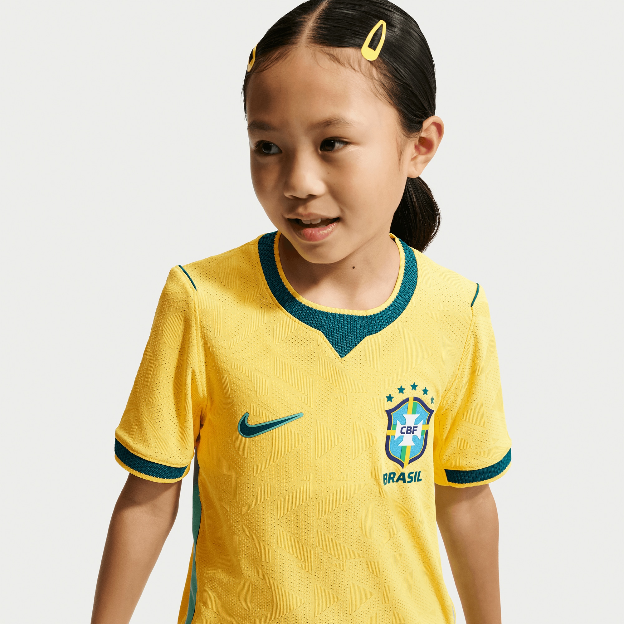 [SJH] Brazil National Team Youth 2026 Home Match Authentic Jersey - Yellow