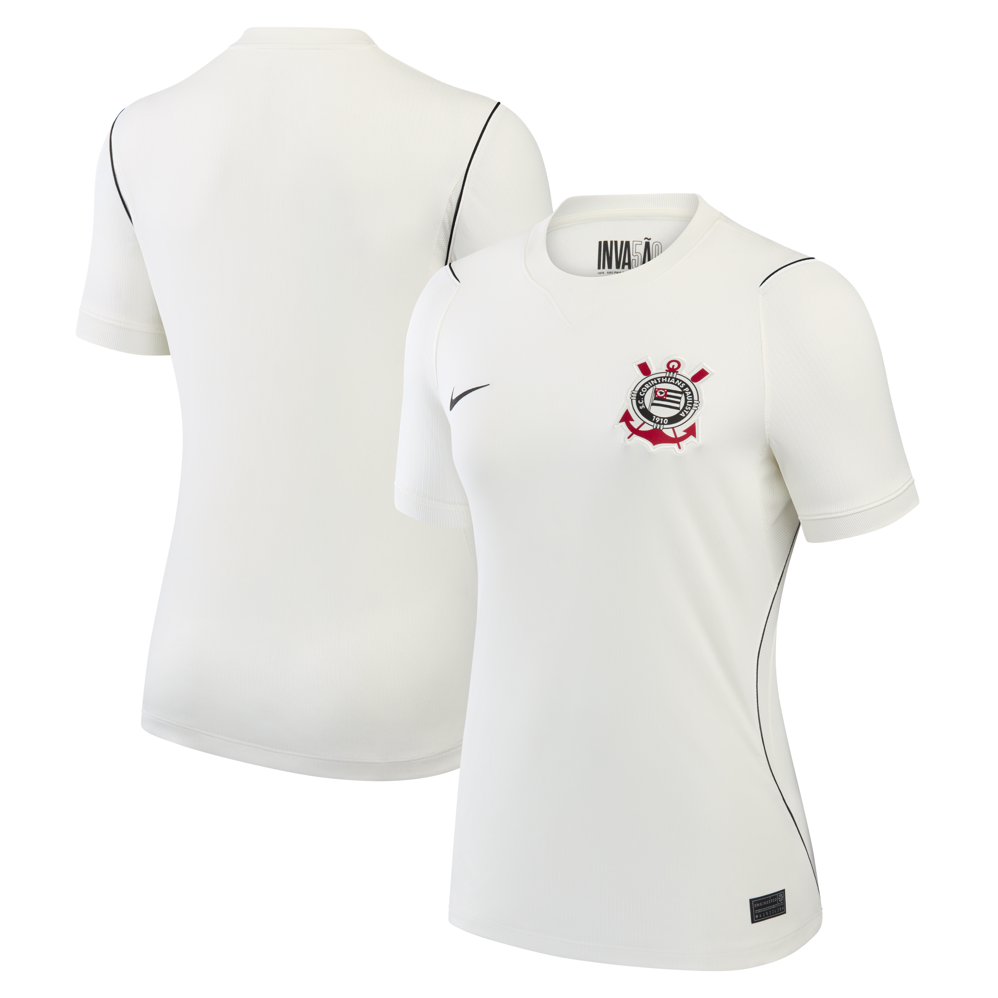 [SJH] Women's Corinthians 2026 Home Authentic Match Jersey - White
