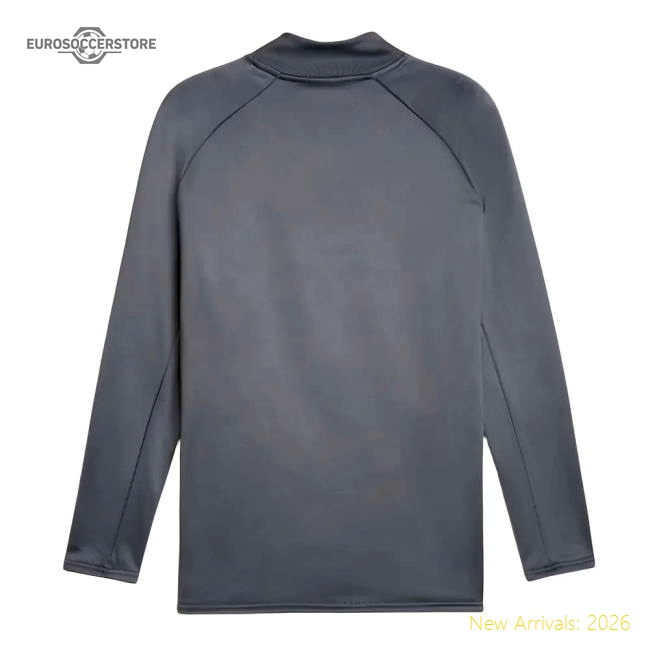 Top-Quality 2023-2024 Ac Milan Prematch Ls Sweat Top (Gray Tile)