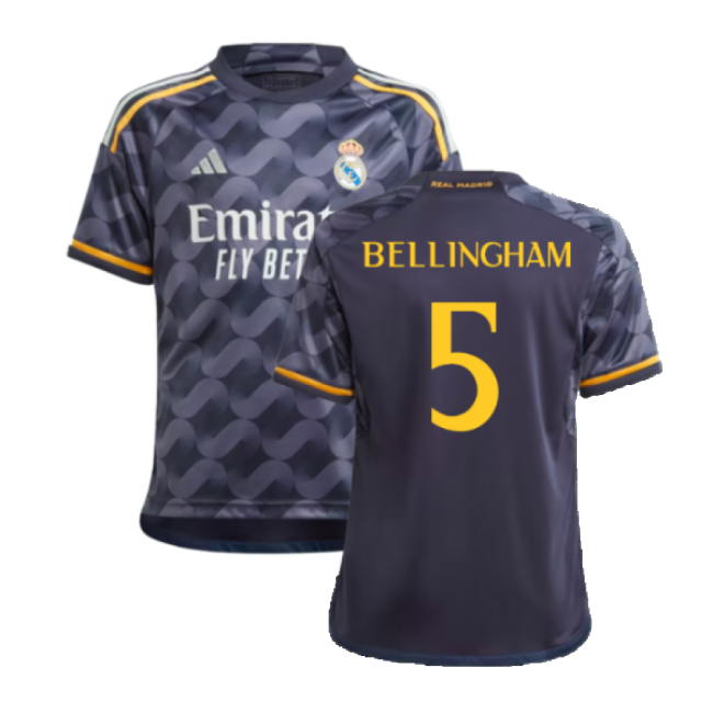 Camiseta Real Madrid 2023-2024 Visitante Niños - Producto Licenciado