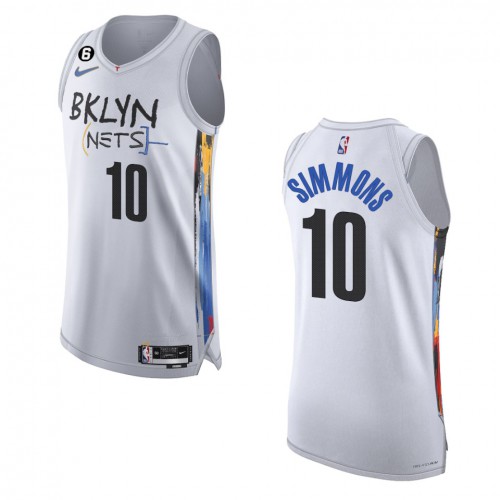 Nets White Brooklyn Nets #10 Nike Jersey - NBA Fan Apparel