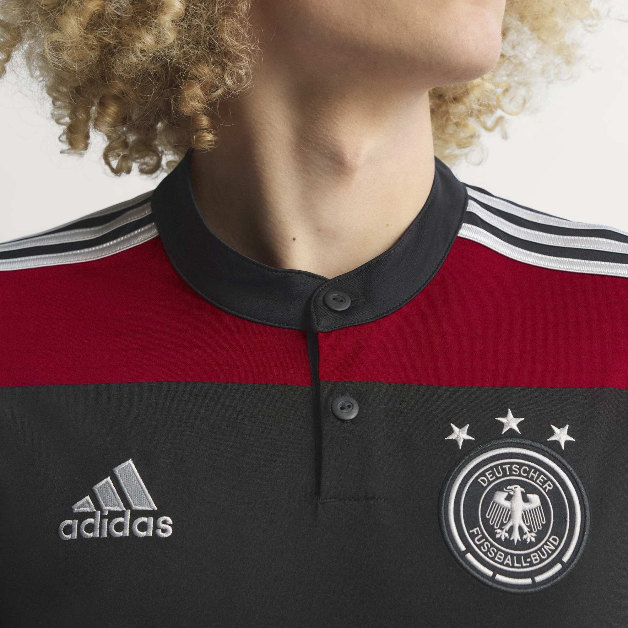 [SJH] Germany National Team 2014 Bringback Jersey - Black/Red