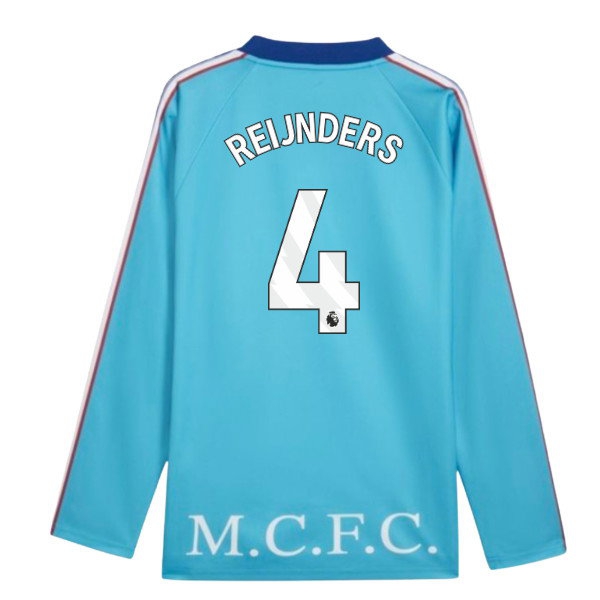 [DDJ] 2026-2027 Man City KING Jersey LS (Blue) (Reijnders 4)