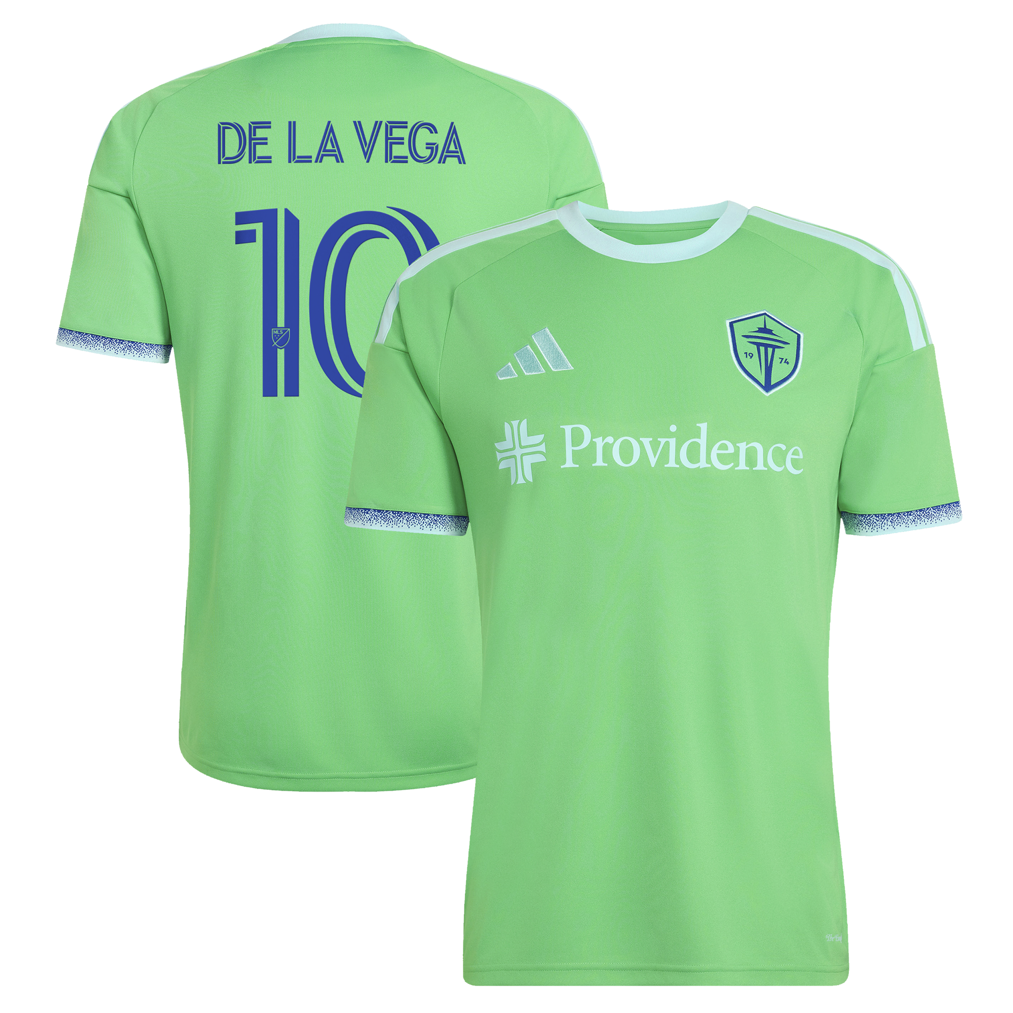 [ESK] Pedro de la Vega Seattle Sounders FC 2026 The Evergreen State Kit Replica Jersey - Rave Green