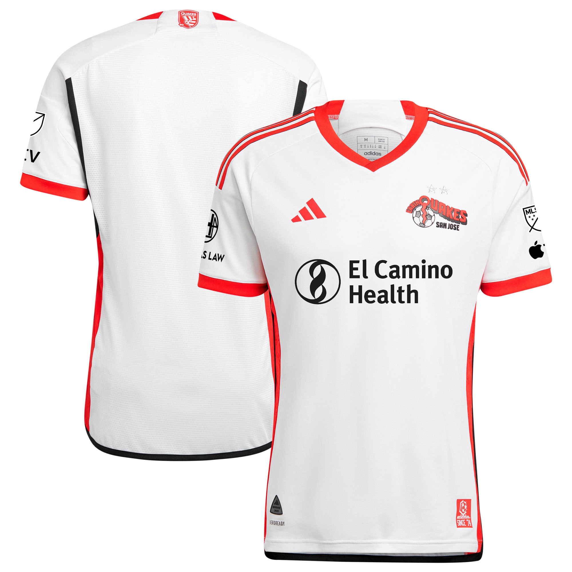 [SJH] San Jose Earthquakes 2025 The 50 Kit Authentic Jersey - White