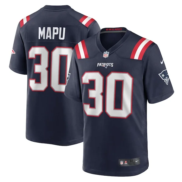New England Patriots Game NFL Jersey - Navy | Top-Grade Football Ap...