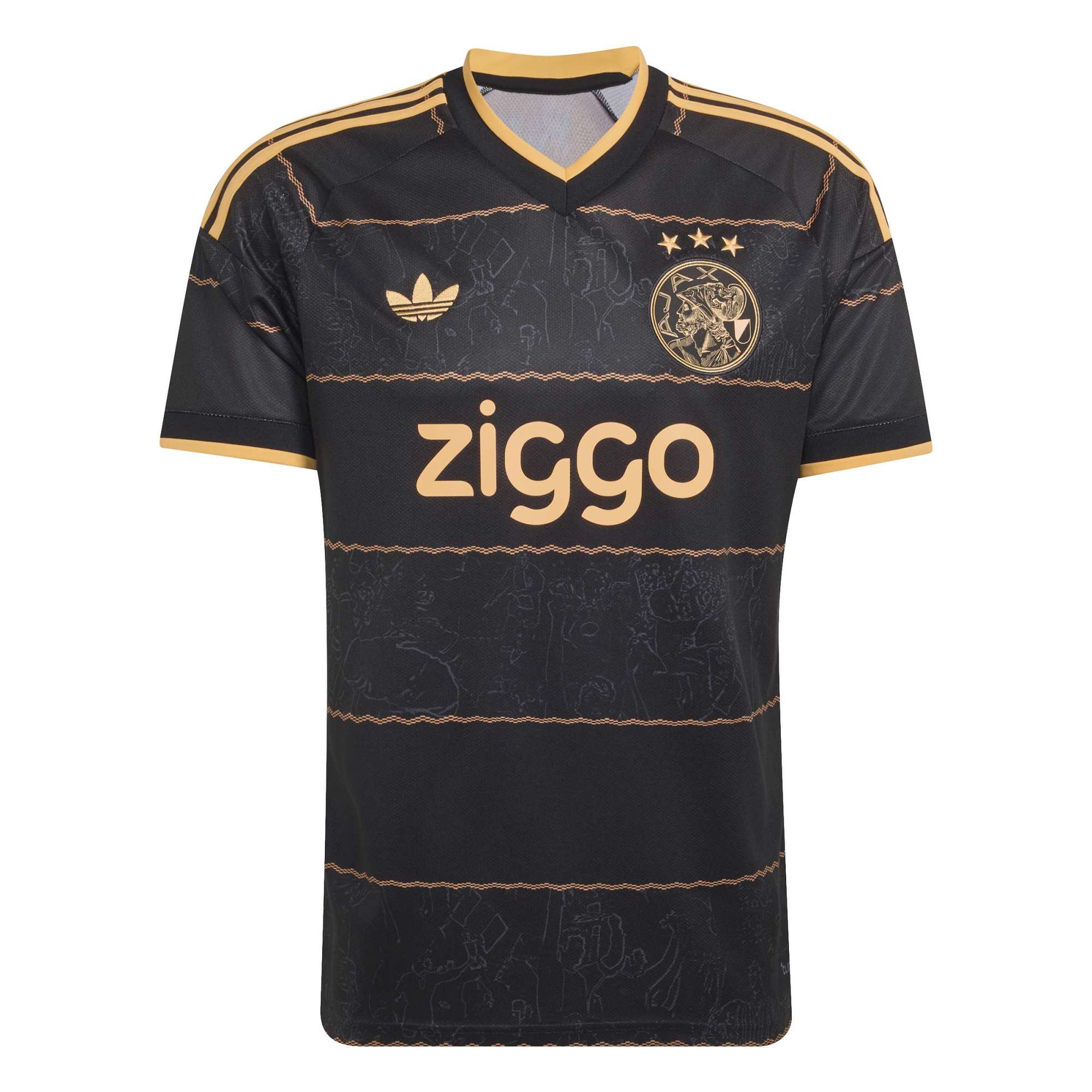 [SJH] Ajax 2026/27 Away Replica Jersey - Black