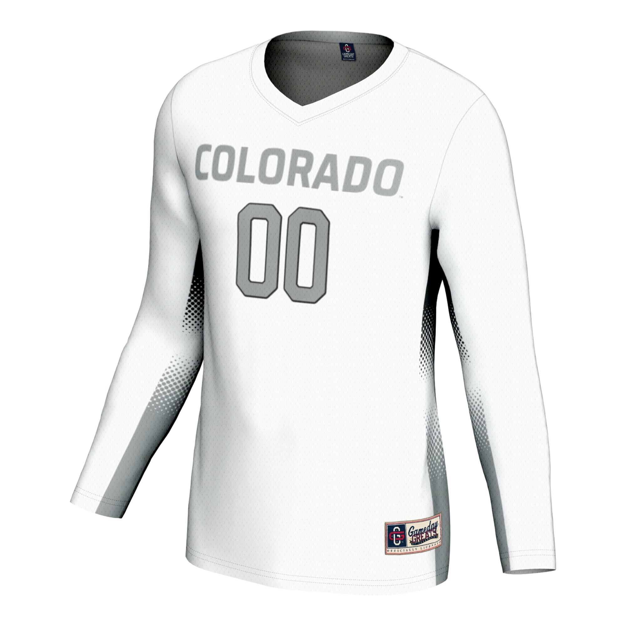 Colorado Buffaloes GameDay Greats Youth Lightweight NIL Women's Volleyball Jersey - White