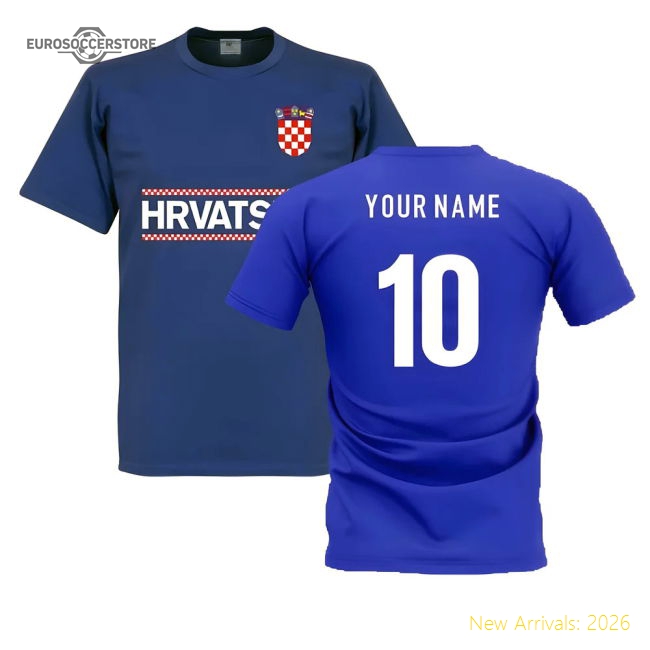 Top Croatia 2024-2025 Official Regular Shirt Breathability