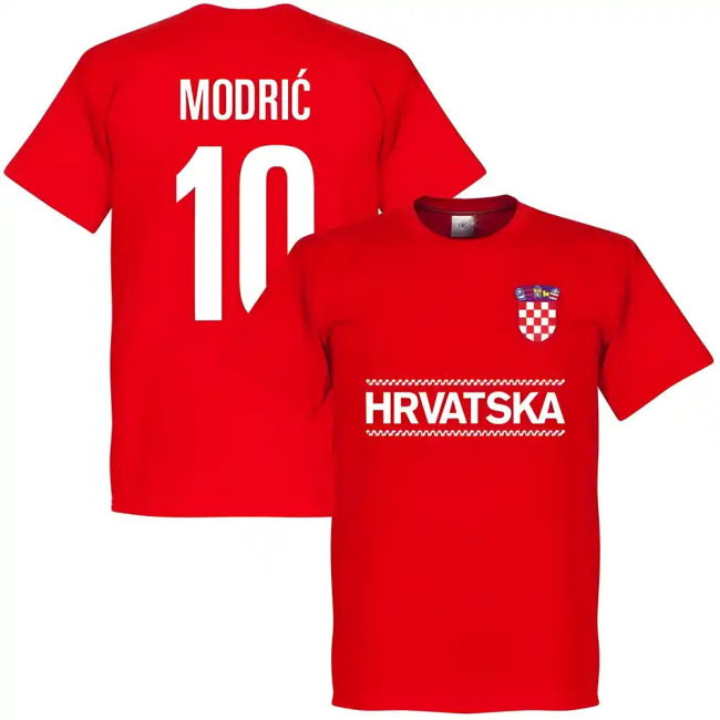 Authentic Croatia Luka Modric Replica Tournament World Professional