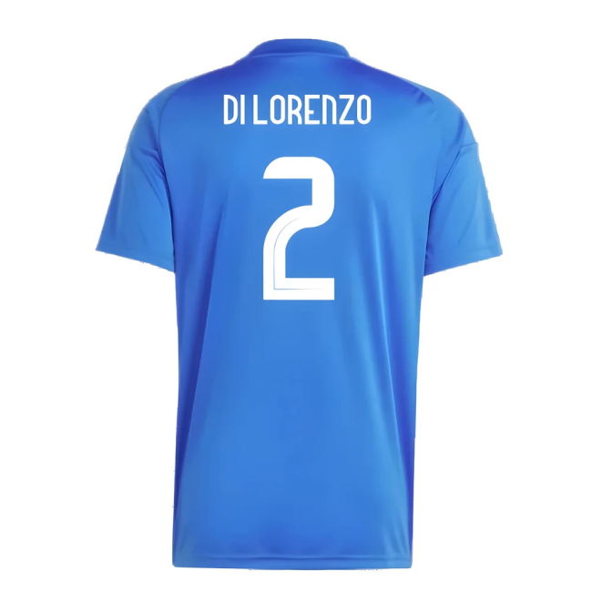 2024-2025 Italy Home Fan Jersey (Di Lorenzo 2) Euro Authentic
