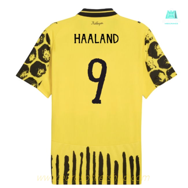 2025-2026 KIDSUPER x Borussia Dortmund CWC Home Shirt (Haaland 9)