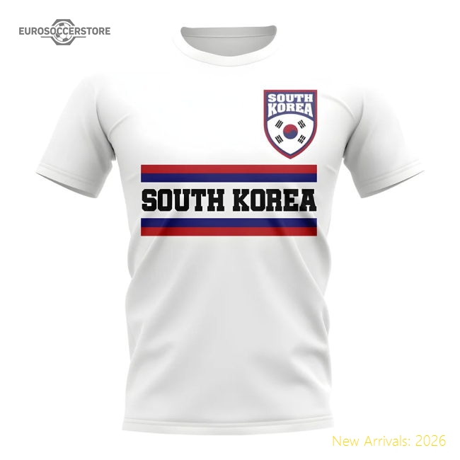 Superior South Korea Core Football Country T-shirt (white)