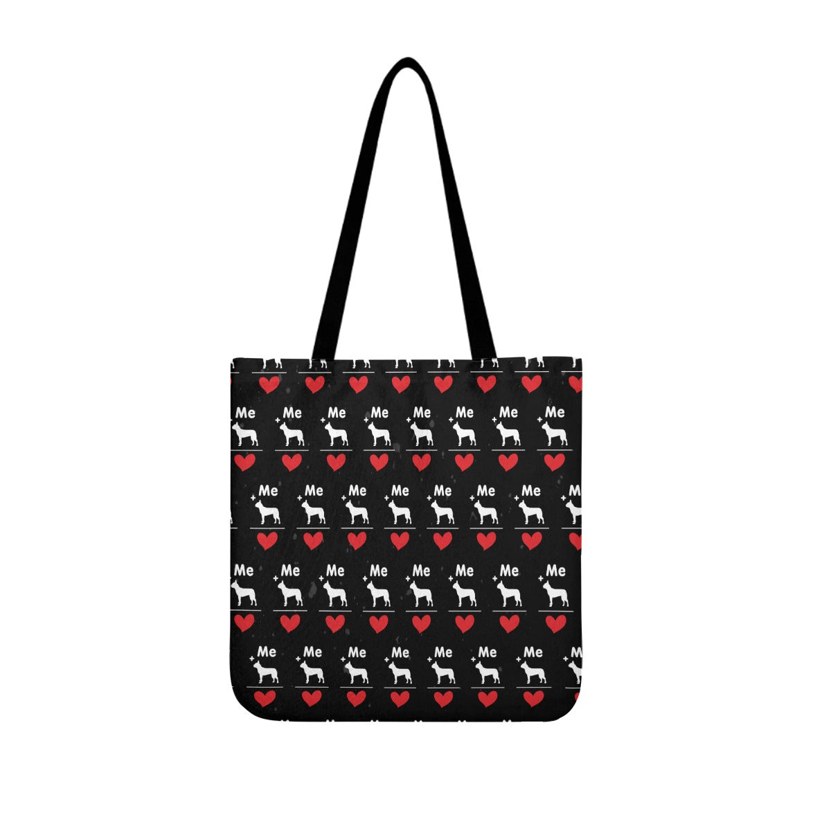 Durable Chloe - Cloth Tote Bags For Boston Terrier Lovers for Fashion