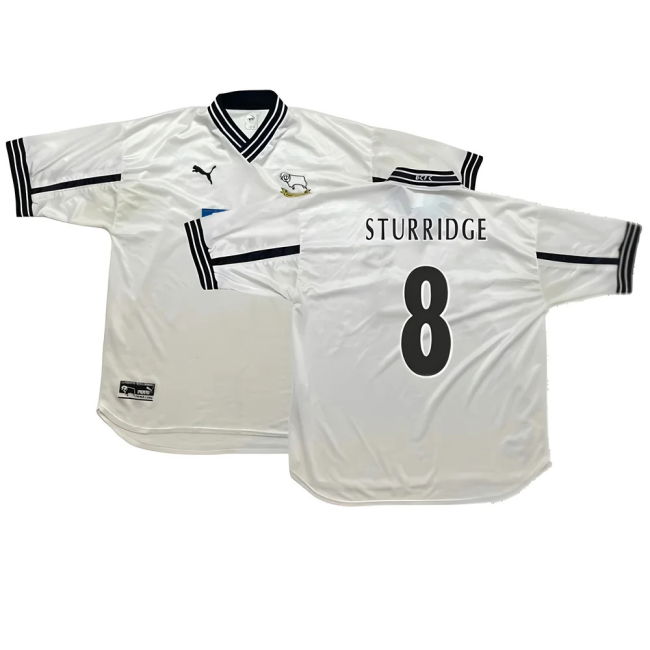 Devoted Derby Home Shirt Very Good Xxl Sturridge #8 Pro Series 202...