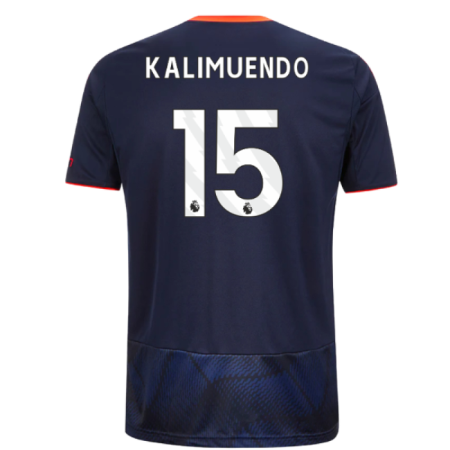 Men's 2025-2026 Nottingham Forest Third Shirt (Kalimuendo 15)