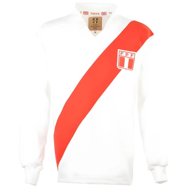 Player Issue Style Peru Top Level Home Pro Level Shirt (Peru 1978)