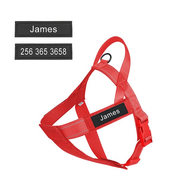 Frenchie Personalized Vest-style Tactical Chest Harness