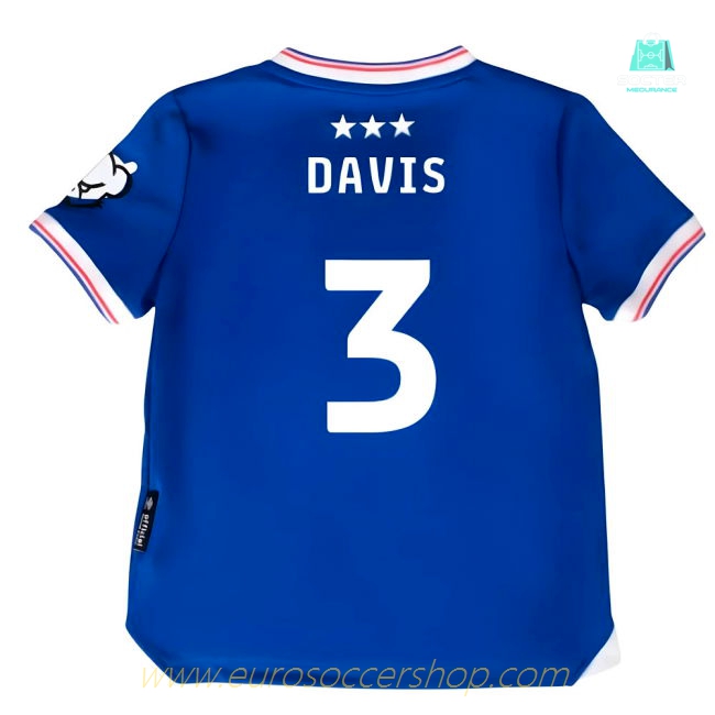 2025-2026 Ipswich Town Home Mini Kit (Davis 3)