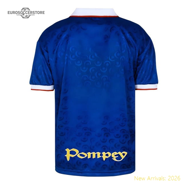 Portsmouth 1998 Admiral Retro Football Shirt - Unbeatable Value