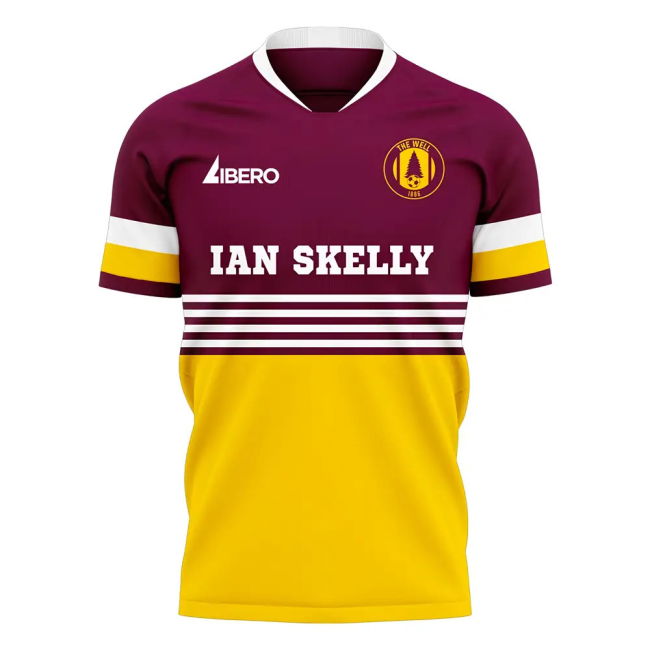 High Quality Motherwell Fc Alternative Shirt M. 202 #5 Current (v10)