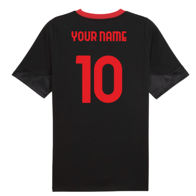 2025-2026 AC Milan Training Competitive Price Jersey (Black)