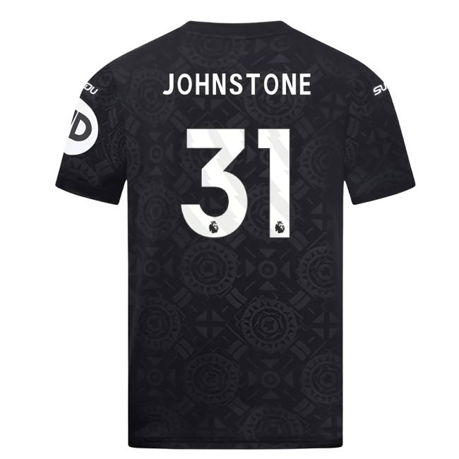 vintage 2025-2026 Wolves Goalkeeper Home Shirt (Black) - Kids (John...