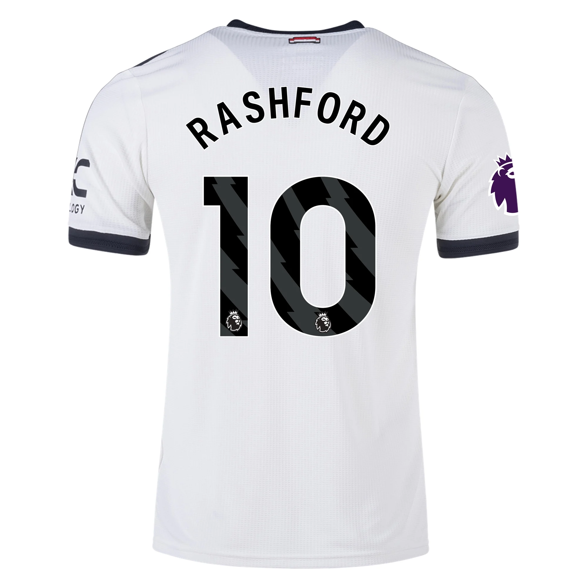 Marcus Rashford Manchester United Authentic Third Soccer Jersey 24/25 EPL Off White