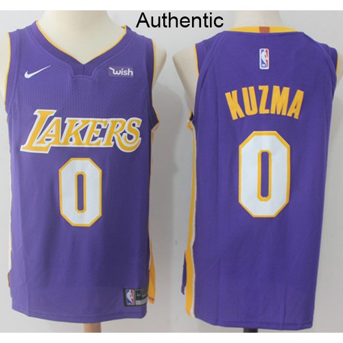 Nike Lakers Purple Angeles Lakers #0 Jersey - On Sale NBA Fan Apparel