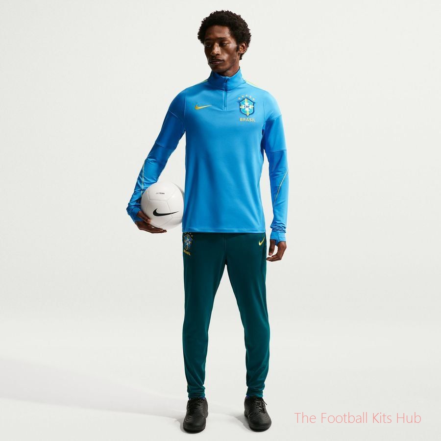 Brazil Track Pants Dri-FIT Academy Pro World Cup 2026 - Geode Teal/Light Menta/Midwest Gold
