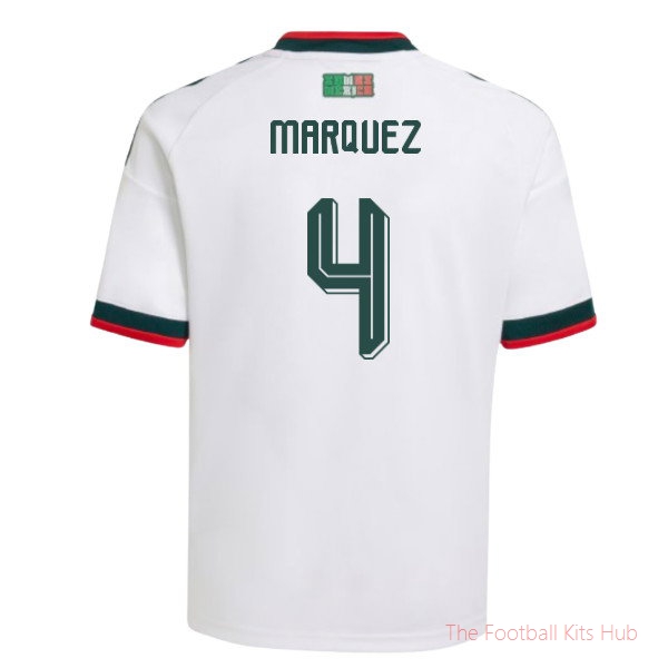 2026-2027 Mexico Away Shirt (Kids) (Marquez 4)