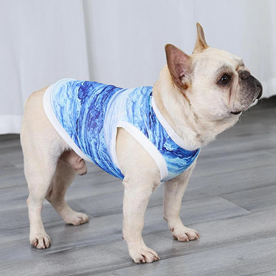 FrostyPet Frenchie Summer Cooling Vest