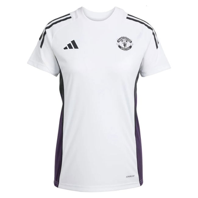 2025-2026 Man Utd Training Jersey (White) - Womens (B.Fernandes 8)