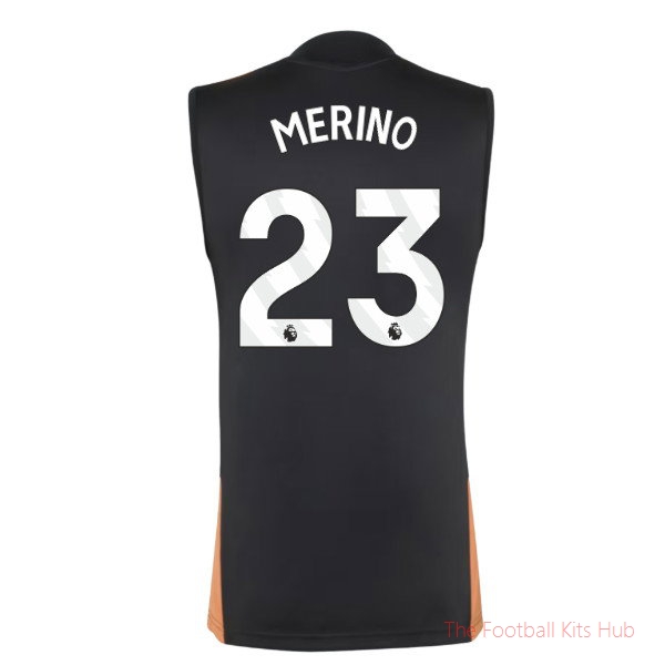2026-2027 Arsenal Sleeveless Training Jersey Merino #23 Soccer Shirt