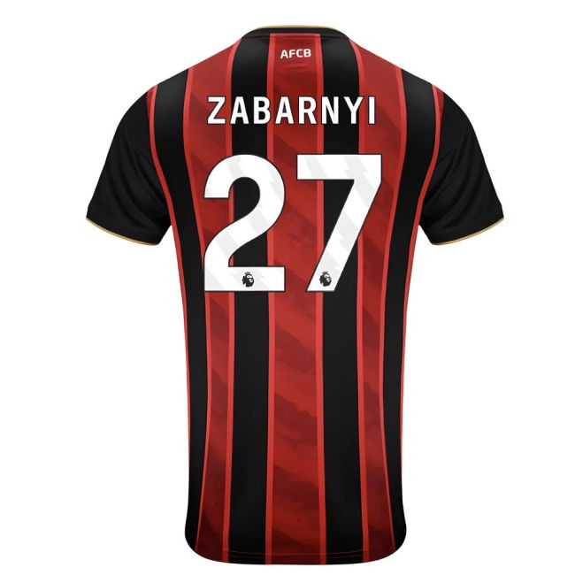 2025-2026 Home Breathable Fabric Official Shirt Vintage Zabarnyi #353