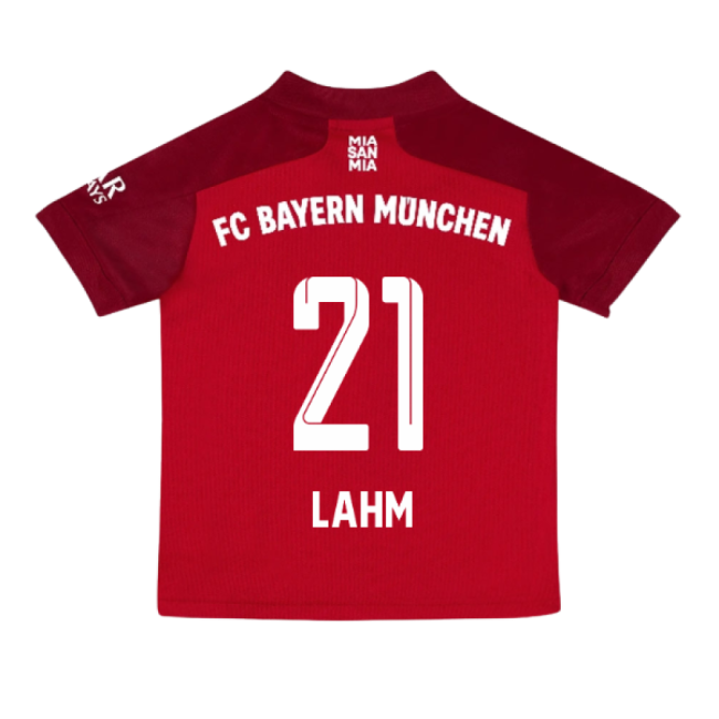 Premium-grade 2021-2022 Bayern Munich Home Mini Kit (lahm 21)