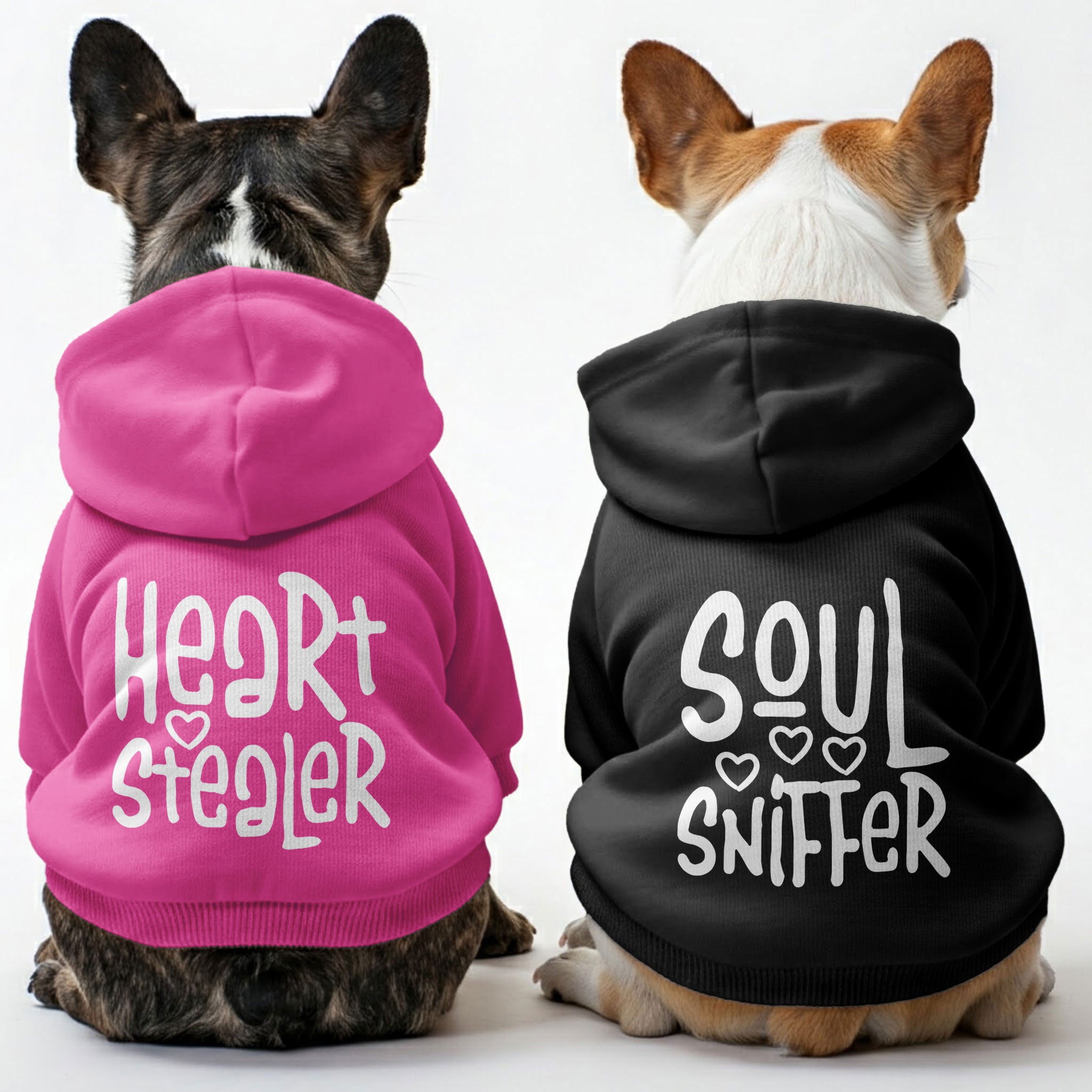 Frenchie-Fan Heart Stealer And Soul Sniffer - Matching French Bulldog...