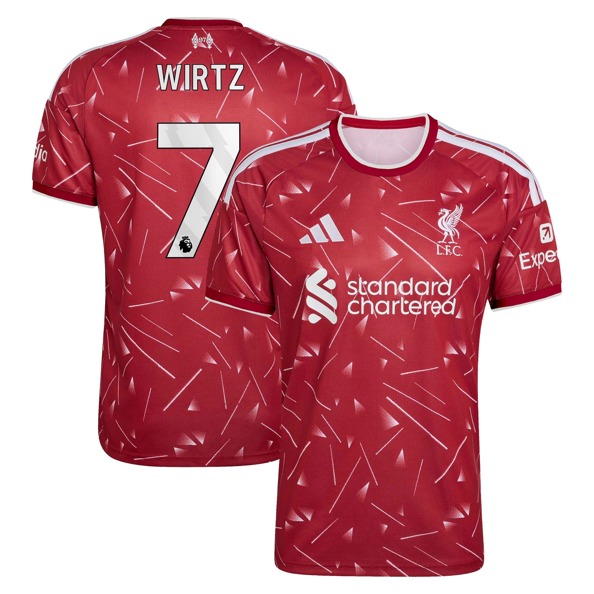 [ESK] Women's Florian Wirtz Liverpool 2026/27 Home Replica Jersey - Red