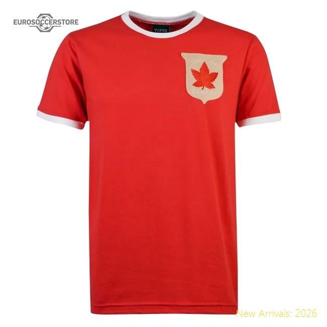 Canada National Team Rugby T-shirt - Redwhite - Budget-friendly