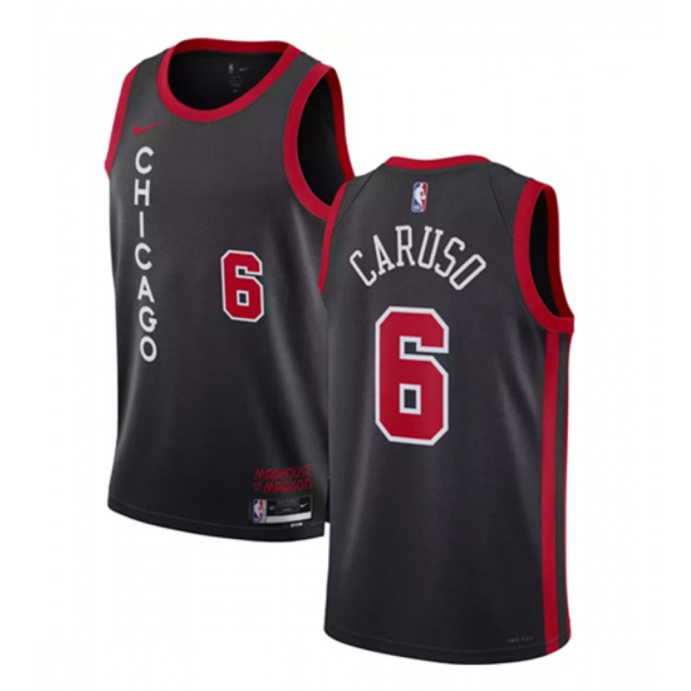 Chicago Bulls 6 Black Jersey - City Edition - Game Day Essential